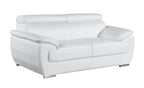 4571 Modern Genuine Leather 3-Piece Sofa Set - White - SKU 4571-LV WHITE 3PC (S/L/C) - GROUP - view 5