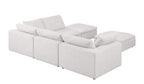 1100 Divanitalia 6-Piece Right Arm Facing 3-Seat Sectional Sofa - Top-grain Italian Leather