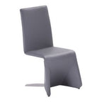 Nisse - Contemporary White Leatherette Dining Chair (Set of 2)