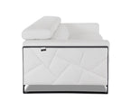 903 Divanitalia Sofa with Adjustable Headrest in Top-grain Italian Leather