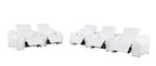 1116 Divanitalia 8-Piece Modular Power Reclining Sofa & Loveseat Set in Top Grain Italian Leather with 5 Power Recliners & Power Headrests - White - SKU 1116-WHITE-8.5-HT - view 5