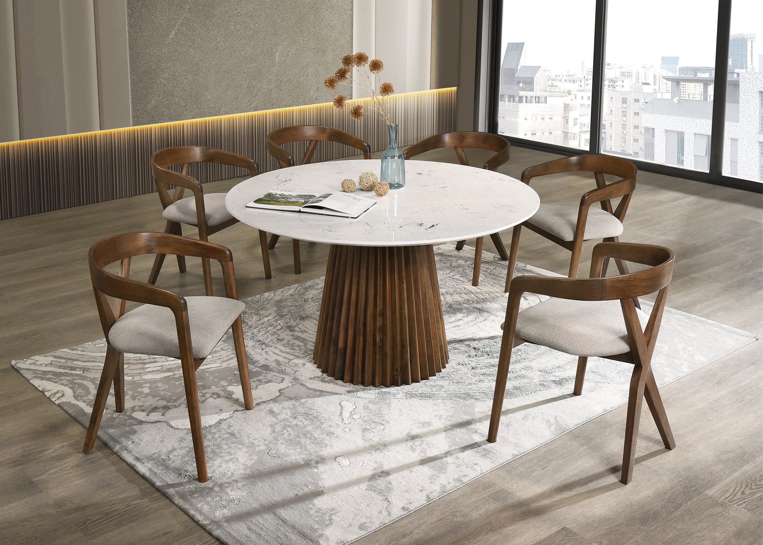 Weiss - Mid-Century Modern Dining Chair