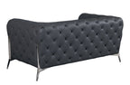 970 Divanitalia Loveseat in Top-grain Italian Leather