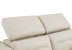 989 Divanitalia Power Reclining Loveseat with Power Headrest in Top-grain Italian Leather
