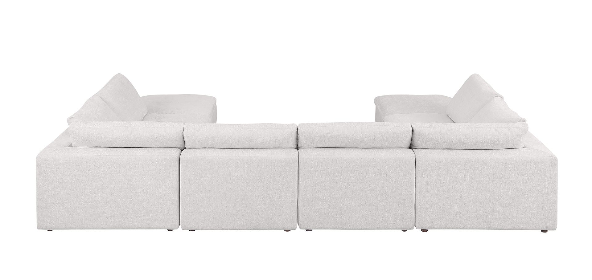 1100 Divanitalia Top-grain Italian Leather 8-Piece Sectional Sofa with Chaise