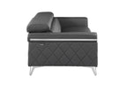 1140 Divanitalia Sofa with Adjustable Headrest in Top-grain Italian Leather