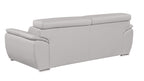 4571 Modern Genuine Leather Sofa - Light Grey - SKU 4571-S-LT-GREY - view 4