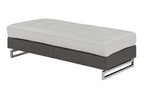 8136 Genuine Leather Ottoman