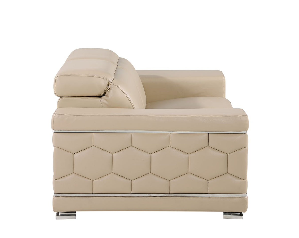 296 Genuine Loveseat - Beige - SKU 296-BEIGE-L - view 5