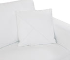 998 Divanitalia Cream Left Arm Facing Sectional Sofa in Top-grain Italian Leather - White - SKU 998-Sectional-LAF-CHAISE-WHITE - view 10