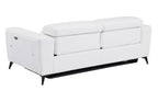 989 Divanitalia Power Reclining Sofa with Power Headrest in Top-grain Italian Leather