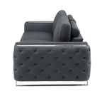 1050 Divanitalia Sofa in Top-grain Italian Leather - Dark Grey - SKU 1050-DK-GRAY-S - view 6