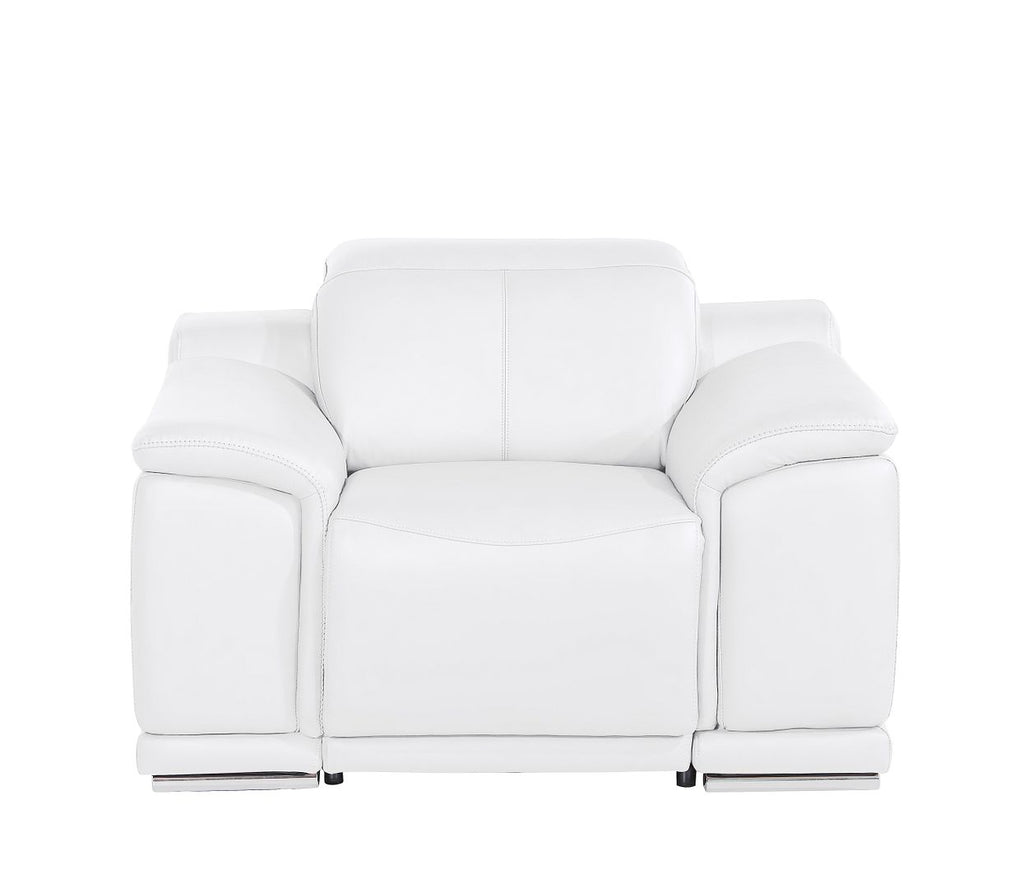 2679 Power Reclining Chair with Power Headrest in Genuine Leather