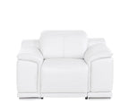 2679 Power Reclining Chair with Power Headrest in Genuine Leather