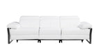 1246 Divanitalia Modular Power Dual Reclining Sofa with Power Reclining Headrests - Top Grain Italian Leather - White - SKU 1246-WHITE-3.2-S-HT - view 3