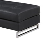 8136 Genuine Leather Ottoman