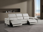 1246 Divanitalia Modular Power Dual Reclining Sofa with Power Reclining Headrests - Top Grain Italian Leather - Light Grey - SKU 1246-LT-GREY-3.2-S-HT - view 2