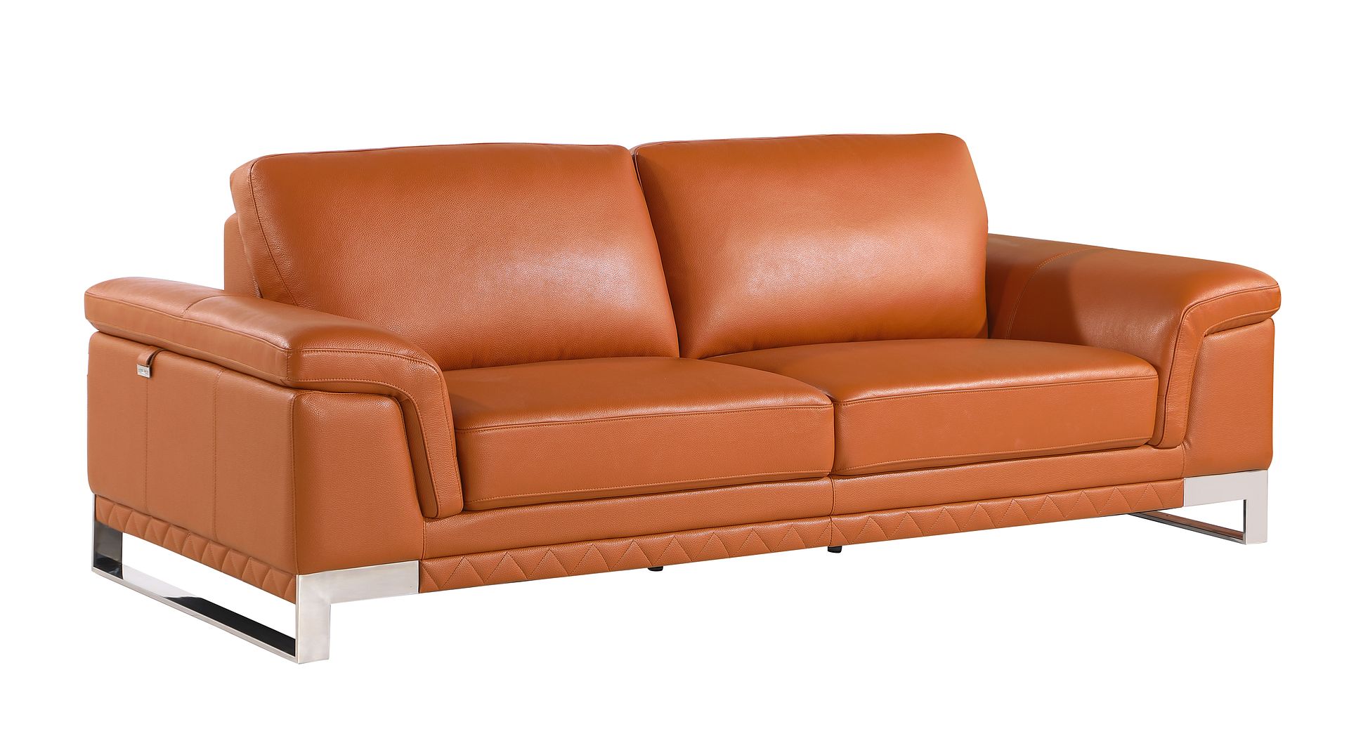411 Divanitalia Sofa in Top-grain Italian Leather