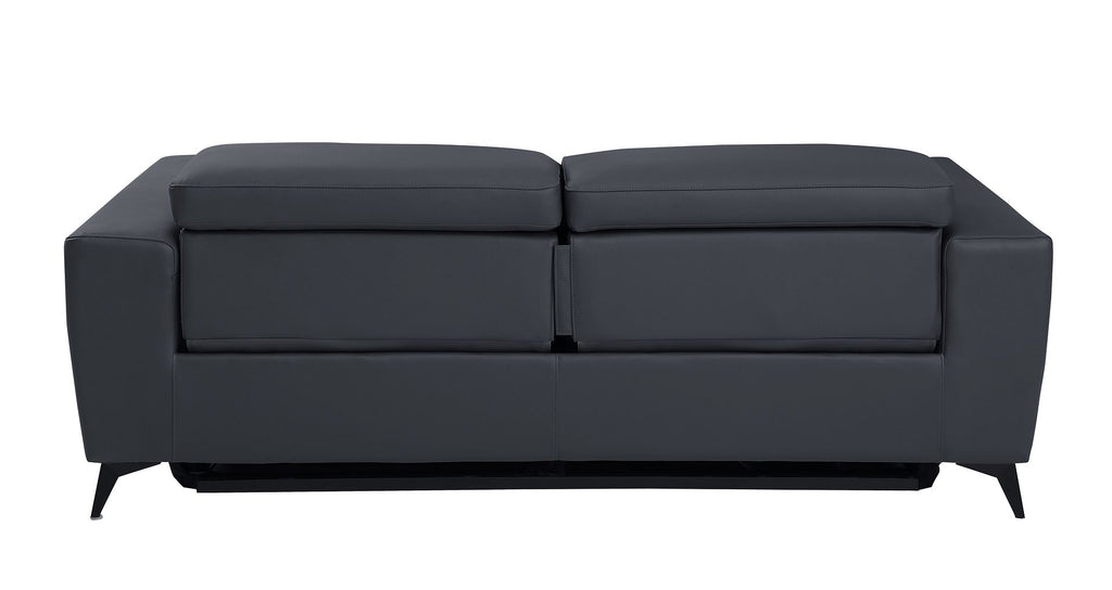 989 Divanitalia Power Reclining Sofa with Power Headrest in Top-grain Italian Leather