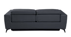 989 Divanitalia Power Reclining Sofa with Power Headrest in Top-grain Italian Leather