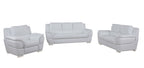 4572 Modern Genuine Leather 3-Piece Sofa Set - White - SKU 4572 WHITE 3PC (S/L/C) - GROUP - view 2