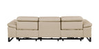 1246 Divanitalia Modular Power Dual Reclining Sofa with Power Reclining Headrests - Top Grain Italian Leather - Beige - SKU 1246-BEIGE-3.2-S-HT - view 7