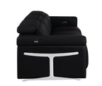 1126 Divanitalia 3-Piece Modular Power Reclining Sofa in Top Grain Italian Leather with 2 Power Recliners & Power Headrests