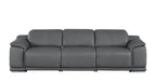 2679 Genuine Leather Sofa with Dual Power Recliners - Dark Grey - SKU 2679-DK-GRAY-3.2-S-HT - view 3
