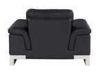 411 Divanitalia Chair in Top-grain Italian Leather