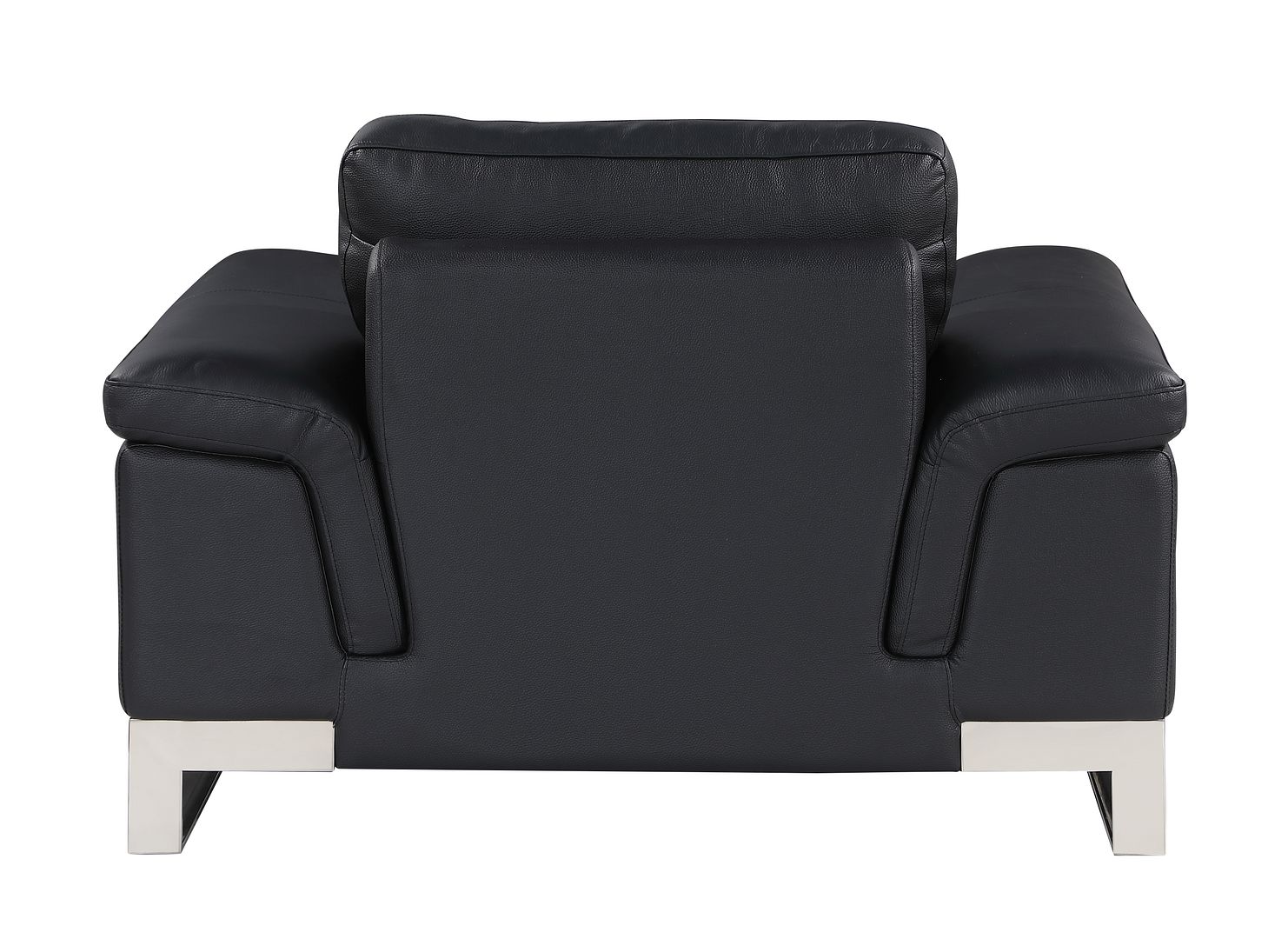 411 Divanitalia Chair in Top-grain Italian Leather