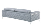 1140 Divanitalia Sofa with Adjustable Headrest in Top-grain Italian Leather