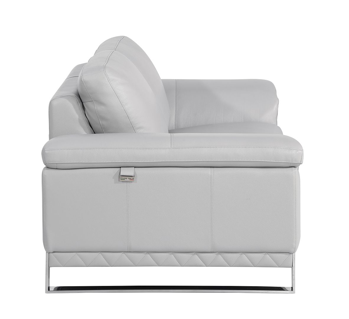 411 Divanitalia Chair in Top-grain Italian Leather