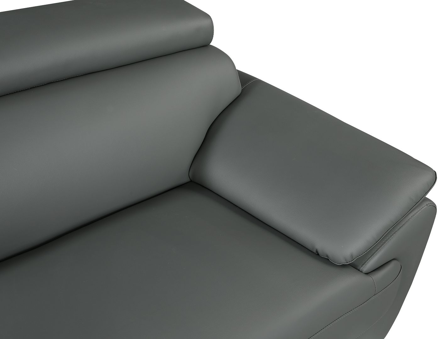 4571 Modern Genuine Leather Sofa