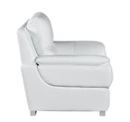 4572 Modern Genuine Leather 2-Piece Sofa Set - White - SKU 4572 WHITE 2PC (S/L) - GROUP - view 7
