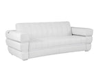 904 Divanitalia 3-Piece Sofa Set in Top-grain Italian Leather - White - SKU 904- WHITE 3PC (S/L/CH) - GROUP - view 4