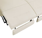989 Divanitalia Power Reclining Loveseat with Power Headrest in Top-grain Italian Leather