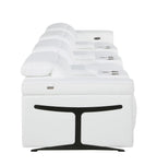 1126 Divanitalia 7-Piece Modular Power Reclining Sofa in Top Grain Italian Leather with 4 Power Recliners & Power Headrests - White - SKU 1126-WHITE-7.4-HT - view 8