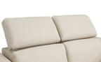 990 Divanitalia Power Reclining Sofa with Power Headrest in Top-grain Italian Leather - Beige - SKU 990-BEIGE-S - view 9
