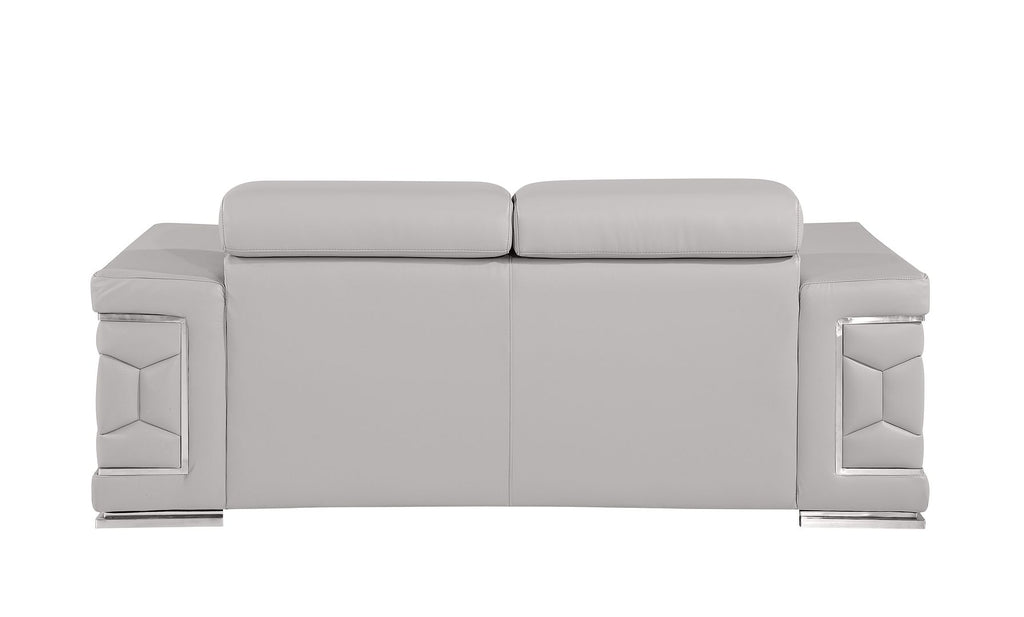 296 Genuine Loveseat - Light Grey - SKU 296-LT-GREY-L - view 4