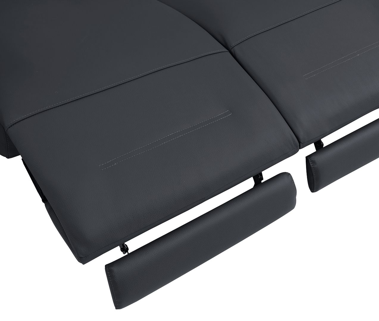 989 Divanitalia Power Reclining Arm Chair with Power Headrest in Top-grain Italian Leather