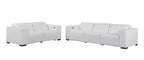 1208 Leather Reclining Set - Sofa & Loveseat with 4 Power Recliners - White - SKU 1208-WHITE-5.4-HT-2PC - view 3