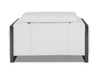 903 Divanitalia Chair with Adjustable Headrest in Top-grain Italian Leather - White - SKU 903-CH-WHITE - view 4