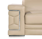 296 Modern Genuine Leather 2-Piece Sofa Set - Beige - SKU 296-BEIGE-2PC - view 12