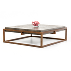Shepard Modern Concrete Coffee Table
