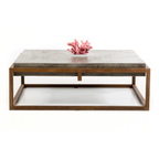 Shepard Modern Concrete Coffee Table