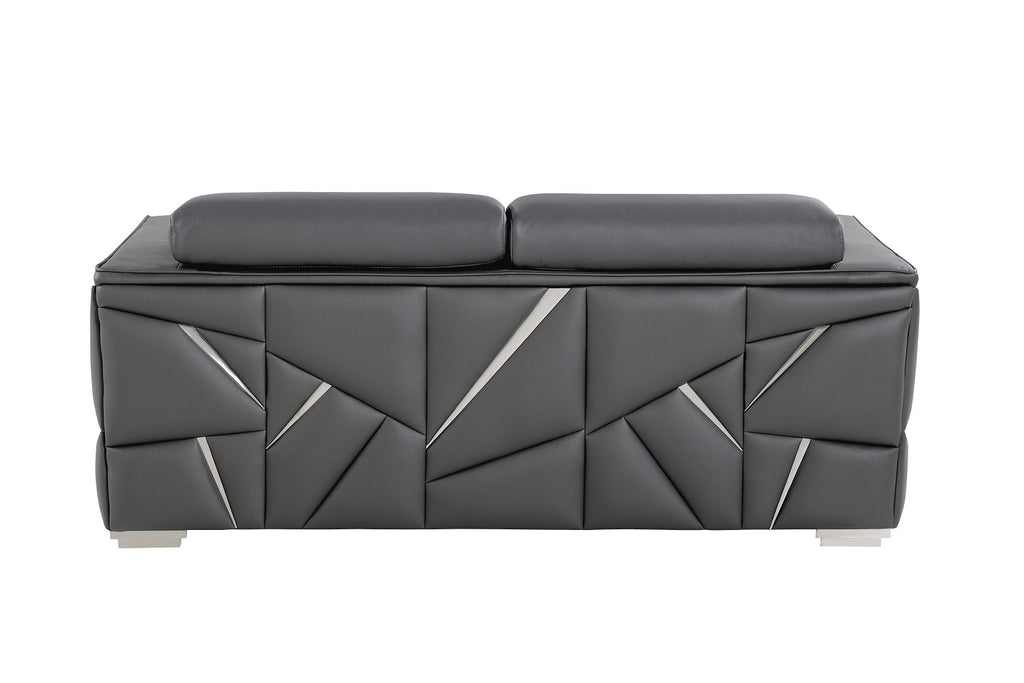 1120 Divanitalia Sofa with Adjustable Headrest in Top-grain Italian Leather