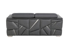 1120 Divanitalia Sofa with Adjustable Headrest in Top-grain Italian Leather