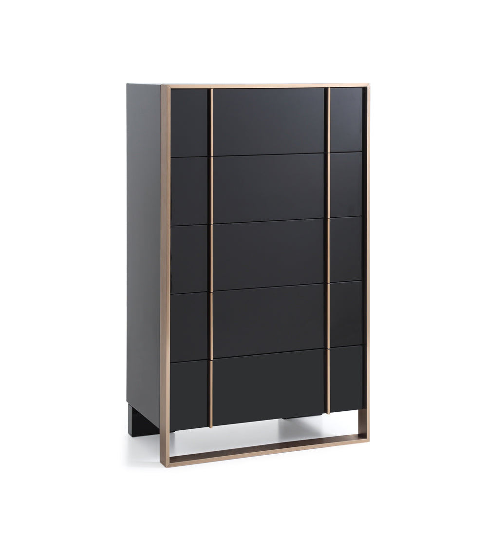 Cartier Modern Black & Rosegold Chest