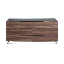 Matteo - Modern Italian Walnut Dresser