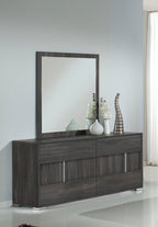Moderst Luca Italian Modern Grey Mirror